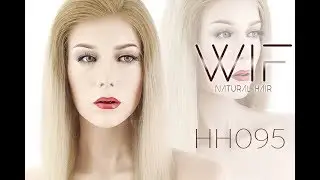 WIFHair Two Tone Blonde Lace Front Remy Natural Hair Wig HH095