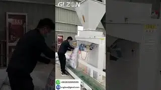 Open Mouth Bag Filling Machine For Triple Super Phosphate (TSP) #machine #automation