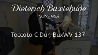 Frantisek Vanicek plays Dieterich Buxtehude Toccata C BuxWV 137 on the E.Fr. Walcker organ Neuhausen
