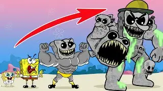 The EVOLUTION of SpongeBob: Baby SpongeBob to ZOOCHOSIS Monster | Spongebob Animation