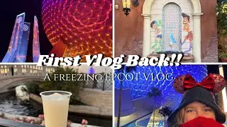WE&rsquo;RE BACK! FIRST VIDEO IN 6 YEARS | Freezing EPCOT VLOG!