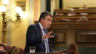 Intervenci&oacute;n completa de Aitor Esteban en la moci&oacute;n de censura de Vox con Tamames de candidato