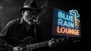 Slow Train Blues 🌧️ Relaxing Railroad Sounds & Slide Guitar for Sleep
