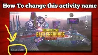 How to change app overlay name