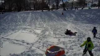 Sledding with Chapples