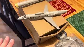Sova-M 1/72 ERJ-145 R-99/P-99 model kit.. a putty fest but what a stunner :)