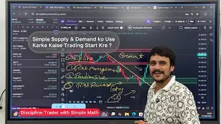 How to Start Trading with Simple Chart Reading | Supply & Demand Strategy | Discipline Trader 