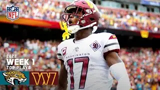 Washington Commanders Top Plays vs. Jacksonville Jaguars | 2022 Regular Season Week 1
