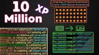 How to get 10 Million Hypixel XP in 2 Hours