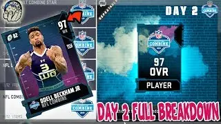 NFL COMBINE DAY 2! FULL BREAKDOWN 97 OBJ MARIOTA VERNON DAVIS DESEAN JACKSON MADDEN 19!!!