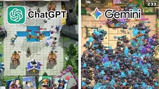 ChatGPT vs GEMINI: Кто ЛУЧШЕ сделал Clash Royale?