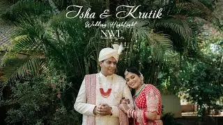 Isha & Krutik || Wedding Highlight || Nimantran Wedding films || Modasa
