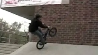 Tony Long Wall ride harvard staduim Boston, Mass BMX