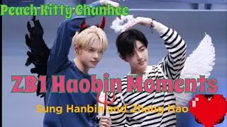 Zerobaseone ZB1 Haobin Moments #78 - Сон Ханбин и Чжан Хао