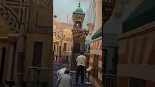 المسجد الابراهيمي بمدينة الخليل التاريخيه وبداخله مقام النبي ابراهيم وذريته