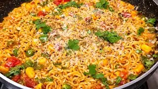 You will be forced to lick your fingers after eating this Maggi - Best Masala Maggi Recipe || Che...