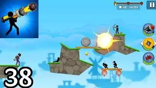 Boom Stick: Bazooka Puzzles - Season 6 Level 251 to 255 Android Gameplay Walkthrough Part 38