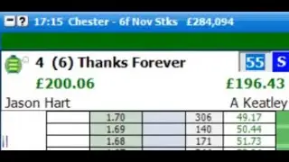 B2L trade +&pound;200 | In-Play Horse Racing Trading