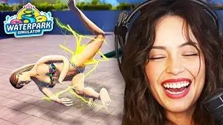 Valkyrae Plays WATERPARK SIMULATOR!
