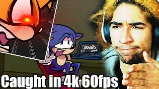 SONIC CAUGHT IN 4K 60FPS!!! | Friday Night Funkin' Tails Caught Sonic Mod