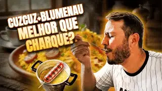 MISTUREI CUSCUZ COM LINGUIÇA BLUMENAU! 😱 O Café da Manhã Perfeito do Nordestino no Sul!