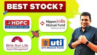 HDFC AMC Share vs NIPPON INDIA STOCK vs ABSL AMC Stock vs UTI AMC Stock. Best stock in AMC Sector ?