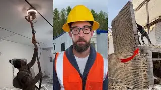 Total Idiots at Work Caught on Camera | Best construction fails compilation 2025
