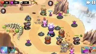 Castle Creeps TD - Chapter 33 Level 131-Blazing Glory 3 Stars