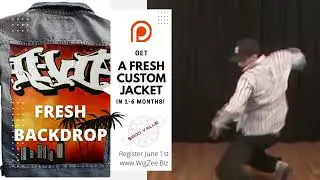 Mr Wiggles Free Graffiti Jacket when you join my PATREON