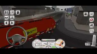 Europe truck simulator game bahut hi trending level ka game simply mobile mein bhi chal jata hai