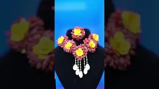 &ldquo;Elegant Pink Bridal Jewellery Set 💗 Royal Wedding Look&rdquo;