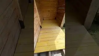 Un plancher pas cher ! (planches de coffrage) #shorts