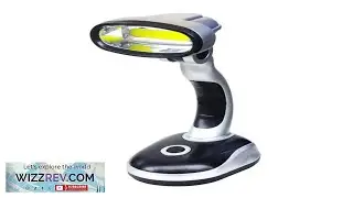 2024 12 LED Light Bulb Desk Lamp AA Battery Powered Table Study