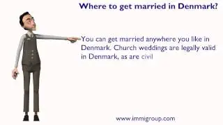 Where to get married in Denmark?