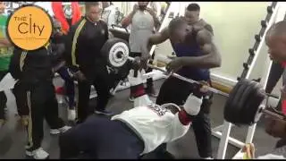 Bench Press Competition at City Gym