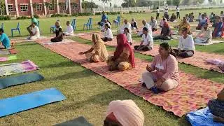 HASYE YOG SHRI KHUSHAL DAS UNIVERSITYCAMP SKD UNIVERSITY | HANUMANGARH | 31 /3 / 2022