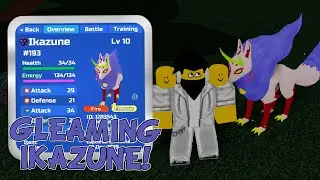 I CAUGHT AN ALPHA GLEAMING IKAZUNE! - Loomian Legacy