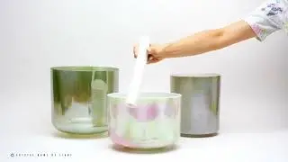 Supreme Transformative Heart Crystal Singing Bowl Set
