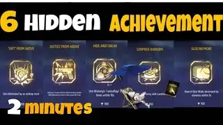 Top 6 Free Fire Hidden Achievements Mission #freefire #gaming #ff#ffmax #achievement#bdmafia24#top6