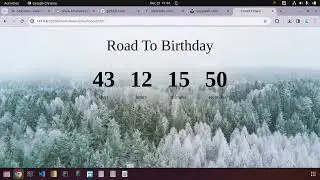 A single Page JavaScript Count Down Timer