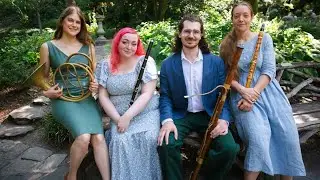 Jan  8th Midtown Concerts LIVEstreams the quirky and quixotic early music wind quartet Quodlibet