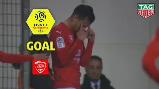 Goal Florian MIGUEL (27') / N&icirc;mes Olympique - AS Monaco (3-1) (NIMES-ASM) / 2019-20