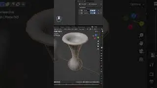 Pt.5 Screw Modifier en Blender #short #modifier #shorts #blender #screw