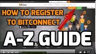How to register to bitconnect Full A-Z guide