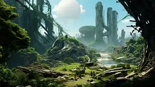 🌱 &bdquo;Rebirth of Hope&rdquo; - Nature's Resurgence in a Ravaged Cityscape
