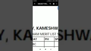 PET  exam merit list 2019