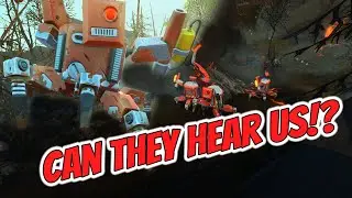 Can FARMBOTS hear you? Scrap Mechanic Survival
