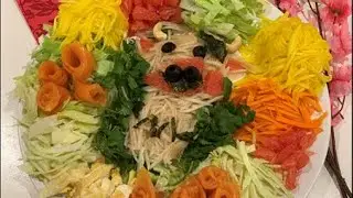 CHINESE NEW YEAR Prosperity Toss with Salmon - Yee Sang