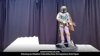 Unboxing the Sideshow Collectibles Boba Fett Legendary Scale Figure
