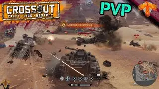Crossout Best Moments - PvP Multiplayer Gameplay 2022 - PvP Battles 156 - No Commentary